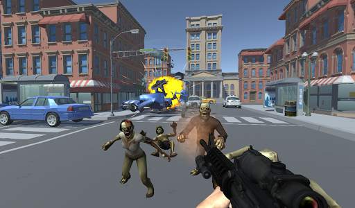 Zombie Shooter Simulator dead Kill Shooting War 3D screenshot 10