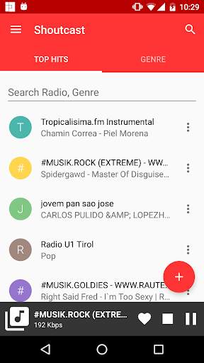 Internet Radio Player - Shoutcast screenshot 6