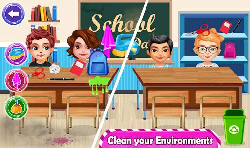 Pretend My School Teacher Life: Classroom Play Fun screenshot 1