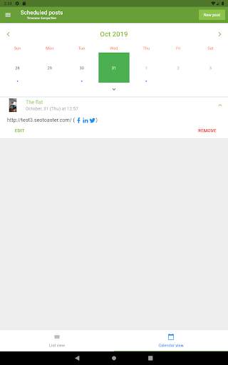 SeoSamba Social Media Posting screenshot 11