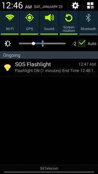 SOS Flashlight -Emergency Call screenshot 6
