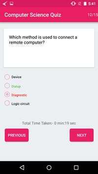 Computer Science Quiz screenshot 4