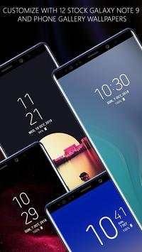 Note 9 LockScreen S9 - Galaxy Note 9 Lock Screen screenshot 4
