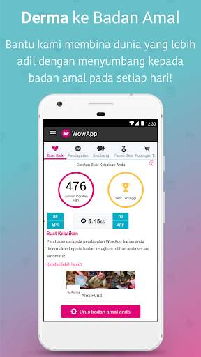 WowApp - Earn. Share. Do Good screenshot 4