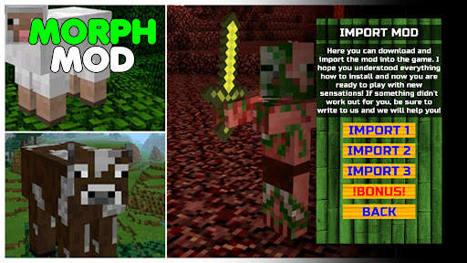 Morph Mod for Minecraft PE screenshot 4