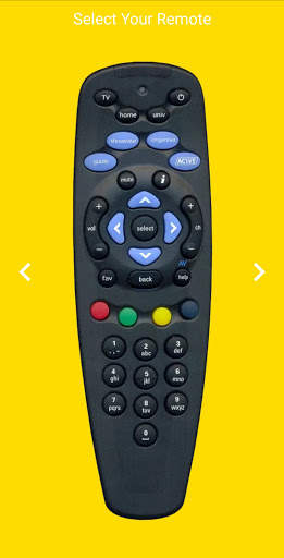 Tata Sky Tv Remote screenshot 1