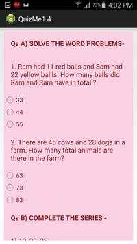 I Std Test Paper screenshot 3