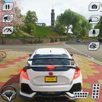 Driving Honda Civic Car logo