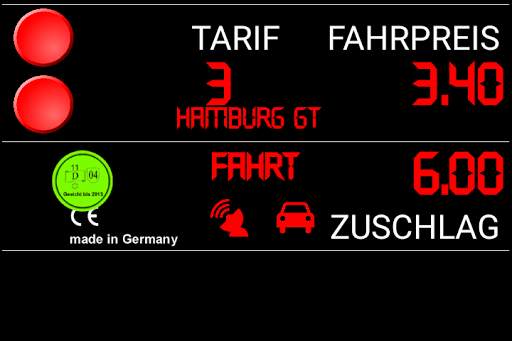 Taxameter screenshot 2
