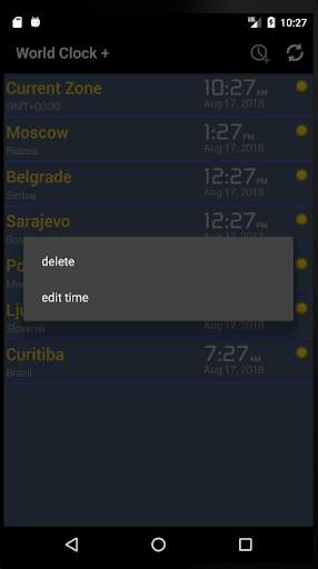 World Clock   screenshot 5