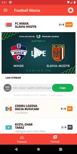 Football Mania screenshot 2