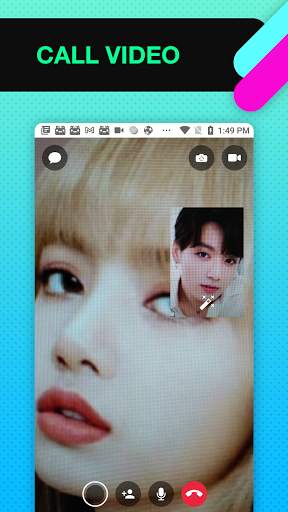 Messenger with black pInK: Live & Call Video screenshot 3