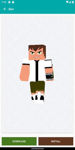 Ben Skins for Minecraft screenshot 3