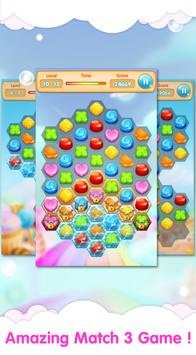 Candy Hexa - match 3 games screenshot 9