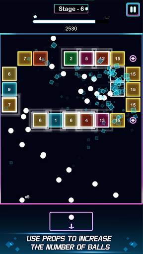 Ball Blocks Crusher - Free Bouncing Balls Games screenshot 4