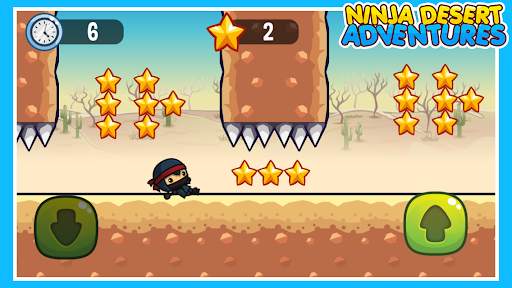Ninja Desert Adventures screenshot 2