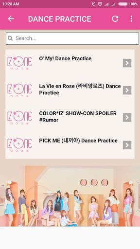 IZ*ONE Lyrics (Offline) screenshot 6