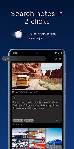 Family Notes Photo Organizer, shared folders screenshot 5