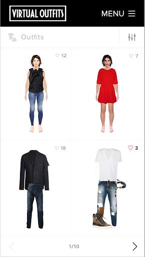 VirtualOutfits: Fashion, Shop screenshot 7