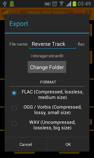 Reverse Music Player (Classic) screenshot 5