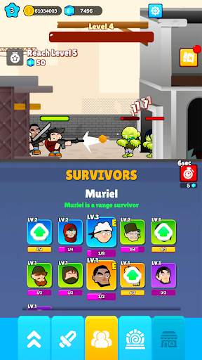 Zombie Road Idle screenshot 2