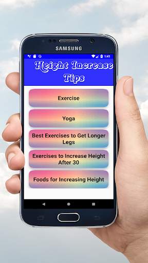 Grow Taller -Workout Diet Tips screenshot 2