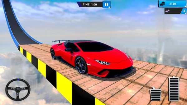 Superheroes City Gt Racing: Racing Car Stunts Game screenshot 1