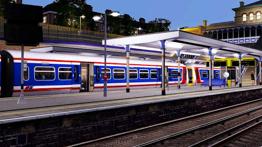 Real Train Simulator 3D 2020:Train Driving Games screenshot 2