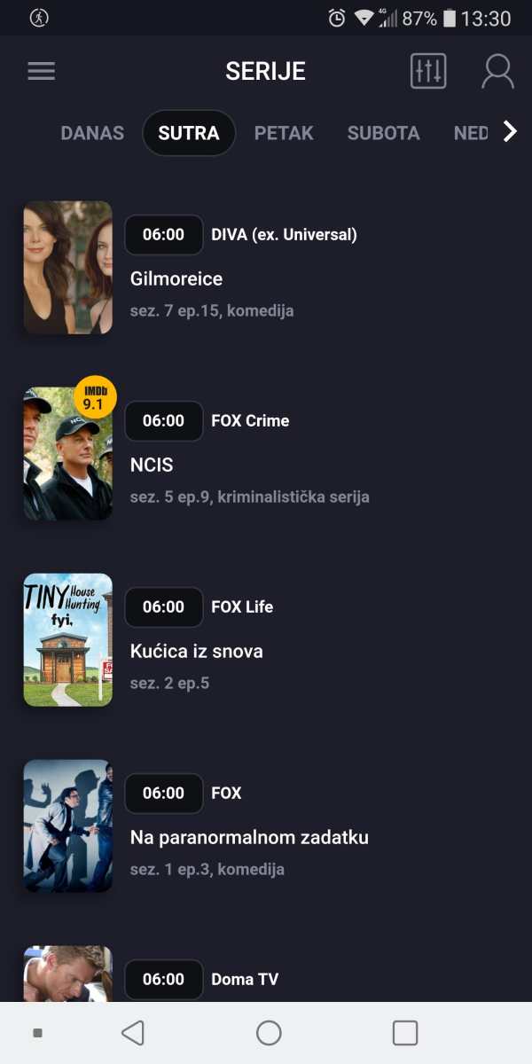 TvProfil - TV program screenshot 4