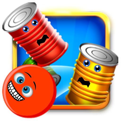 knock boxes,shoot moving boxes icon