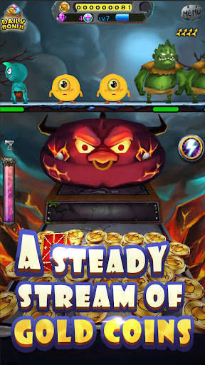 Coin Pusher vs Monster screenshot 2