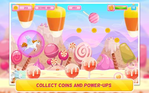 Pony in Candy World - Adventure Arcade Game screenshot 14