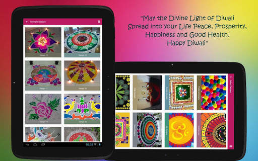 Rangoli Designs - Diwali Rangoli & Rangoli Pattern स्क्रीनशॉट 5