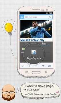 ONE Browser screenshot 2