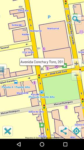 Map of Chile offline screenshot 4