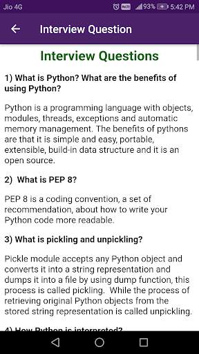 Python Offline Tutorial and Compiler screenshot 7