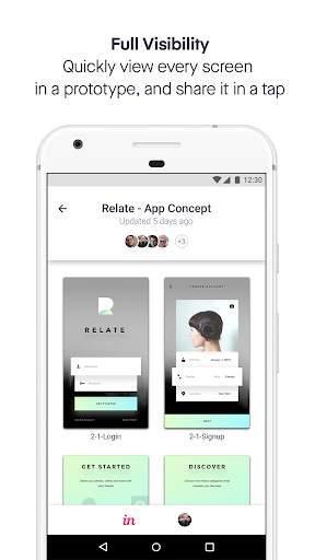 InVision 3 تصوير الشاشة