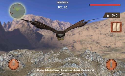 Eagle Bird sim Flight screenshot 1