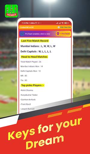 ProTeam11- Fantasy SL GL Team prediction tips news screenshot 8