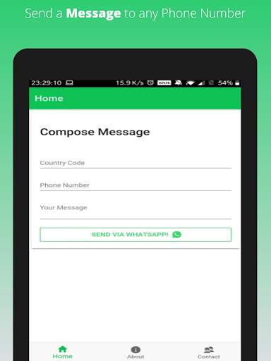 WhatsIs -  Send WhatsApp Message without Contact screenshot 6