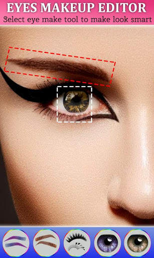 Woman Face Makeup Photo Editor screenshot 3
