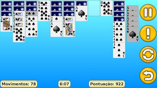 Paciência Spider screenshot 3
