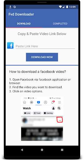 Fvd Downloader screenshot 1