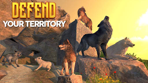 Virtual Arctic Wolf Family Sim screenshot 4