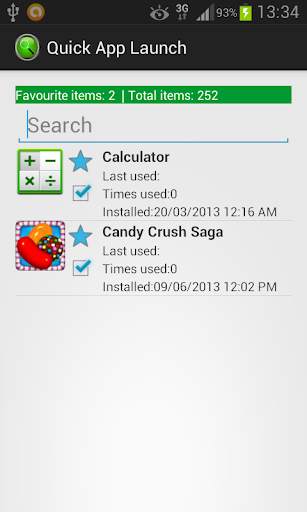 Quick App Launch скриншот 3