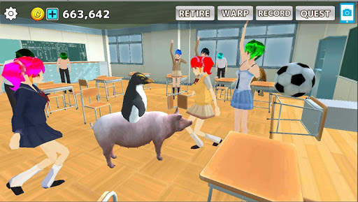 Animal School Simulator. girls and animal life screenshot 3