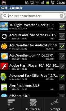 Auto Task Killer screenshot 3