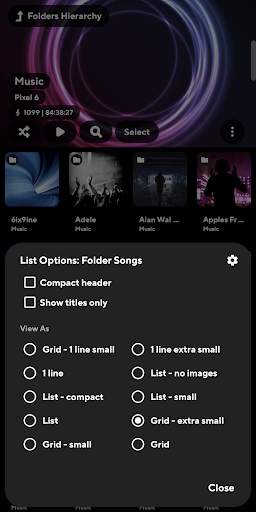 Poweramp - пробная версия скриншот 6