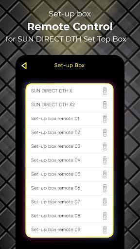 Remote Control For Sun Direct DTH screenshot 5