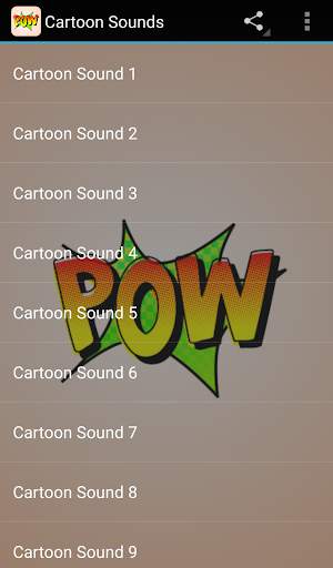 Cartoon Sounds screenshot 1
